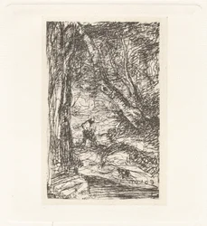 Tavle XI – Vedhoggeren, ca. 1857 (trykk)