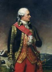 Jean-Baptiste de Vimeur (1725-1807) greve av Rochambeau (olje på lerret)