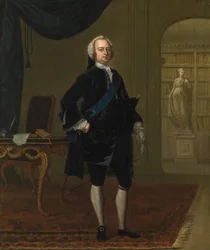 Charles, 2nd Duke of Richmond, Lennox and Aubigny, ca. 1730 (olje på lerret)
