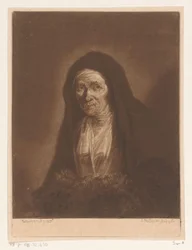 Portrett av en ukjent gammel kvinne
