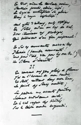 Autografdiktet «Rêve parisien»