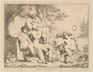 Three Putti Dancing to a Piper, 1. mars 1780.