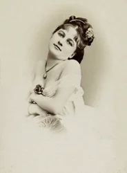 Portrett av skuespillerinnen Henriette Victoire Drouard (1851-1923).