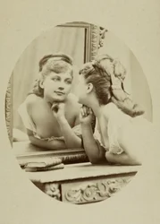 Portrett av skuespillerinnen Henriette Victoire Drouard (1851-1923).