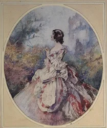 Musikk, ca. 1920 (akvarell)