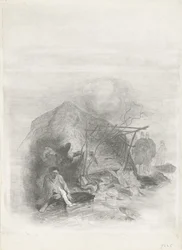 Ofre for flomkatastrofen i 1855 Flomkatastrofe 1855 (serietittel)