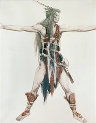 Kostymedesign for Siegfried, c1850-1880