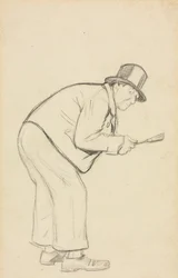 Studie for "A Woman Hater"