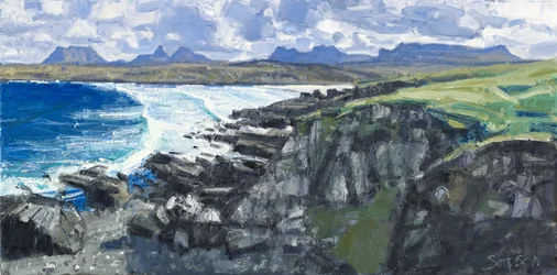 Achnahaird Bay, 2011 (olje på lerret)
