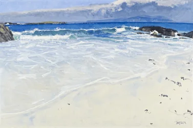 Etter stormen, Iona, 2010 (olje på lerret)