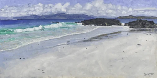 Strandsteiner, Iona, 2016 (olje på lerret)