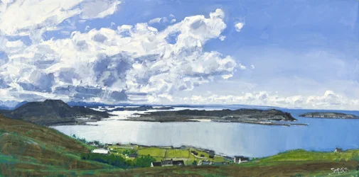 Beyond Altandhu, 2011 (olje på lerret)