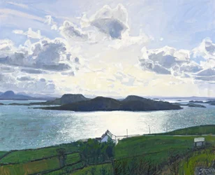 Blendende lys, Tanera Mor, 2011 (olje på lerret)