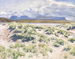 Sanddyner, Achnahaird, 2017 (olje på lerret)