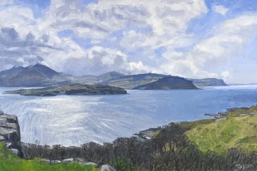 Eorsa, Loch na Keal, 2013 (olje på lerret)
