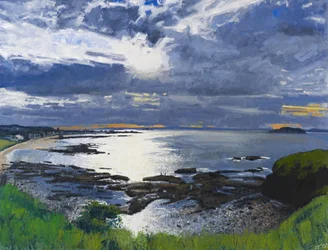 Kveld, North Berwick, 2012 (olje på lerret)