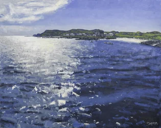 Iona Light, 2017 (olje på lerret)