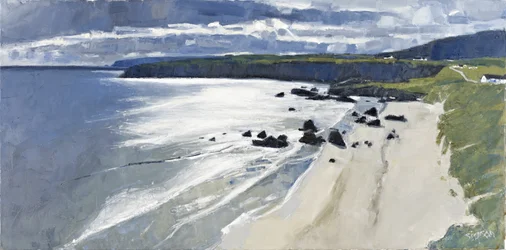 Sango Bay, 2011 (olje på lerret)