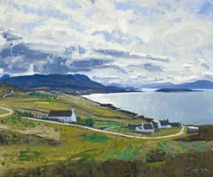 Mot Ben Mor Coigach, 2011 (olje på lerret)