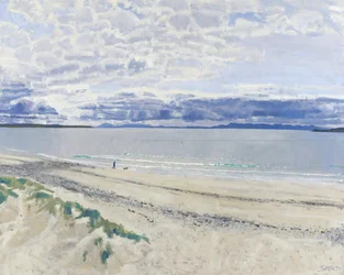 Gård og hund, 2012 (olje på lerret)