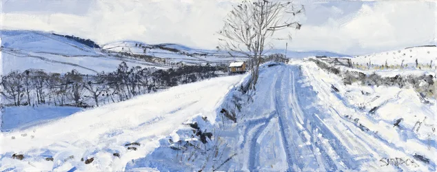 Vinterdalen, 2011 (olje på lerret)