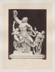 Roma: Laocoon Vatican Group, ca. 1860.