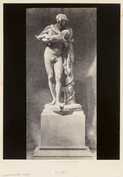 Silenus holder barnet Dionysos, Louvre-museet, Paris, ca. 1860-årene.