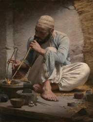Den arabiske gullsmeden, ca. 1882.