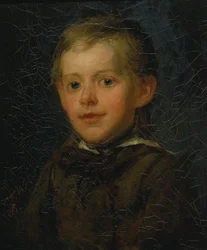 Portrett av en gutt