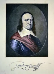 Peter Stuyvesant (farget gravering)