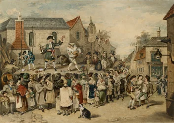 En messe i Woodstock, 1838