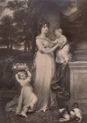 Maria Scott-Waring og døtrene hennes, ca 1804 1894