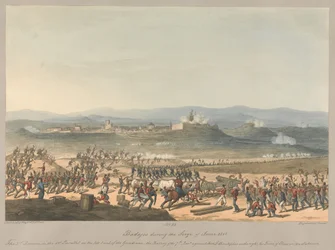 Nr. 12 Badajos under beleiringen i juni 1811