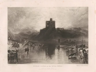 Norham Castle, ved elven Tweed