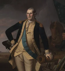 George Washington i slaget ved Princeton, ca. 1779 (olje på lerret)