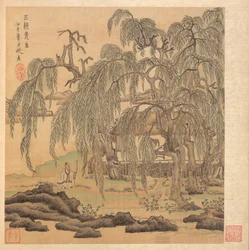 Malerier etter eldgamle mestere: Mr. Five Willows (Wuliu), Tao Yuanming