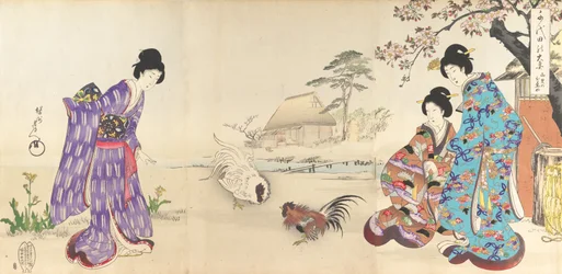 Chiyoda Castle Album of Women, 1895., 1895.