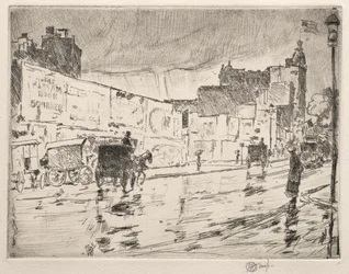 The Billboards, New York, 1896.
