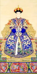 Keiserinne Jing Xian (ca. 1681-1731), første gemalinne til keiser Yongzheng (1678-1735)