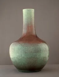 Farget glasert kar (keramikk)