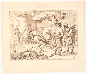 Illustrasjon for St. St. Blicher, De tre hellige aftener
