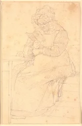 Kunstnerens mor leser