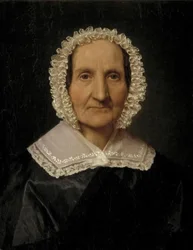Juliane Dorothea Købke, født Ratz, kunstnerens svigermor