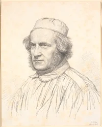Portrett av H.W.Bissen (1798-1868)