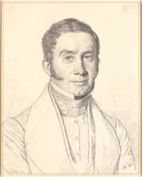 Portrett av kunstnerens svoger, kaptein C.B. Købke