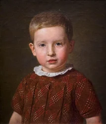 Johan Jacob Krohn, kunstnerens nevø, som barn