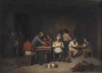 En scene i tavernaen Brockensbod