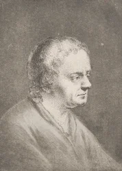 Portrett av Christian Bernhard Rode, kunstnerens far, ca. 1756.
