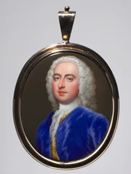 Portrett av en mann, ca. 1735.