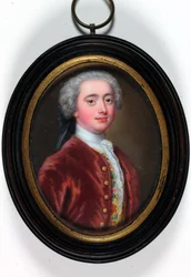 William Bentinck, andre hertug av Portland (emalje)